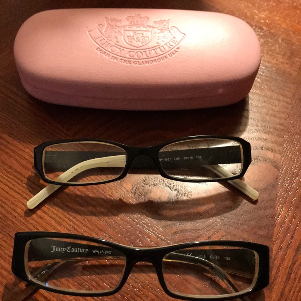 Juice Couture reading glasses